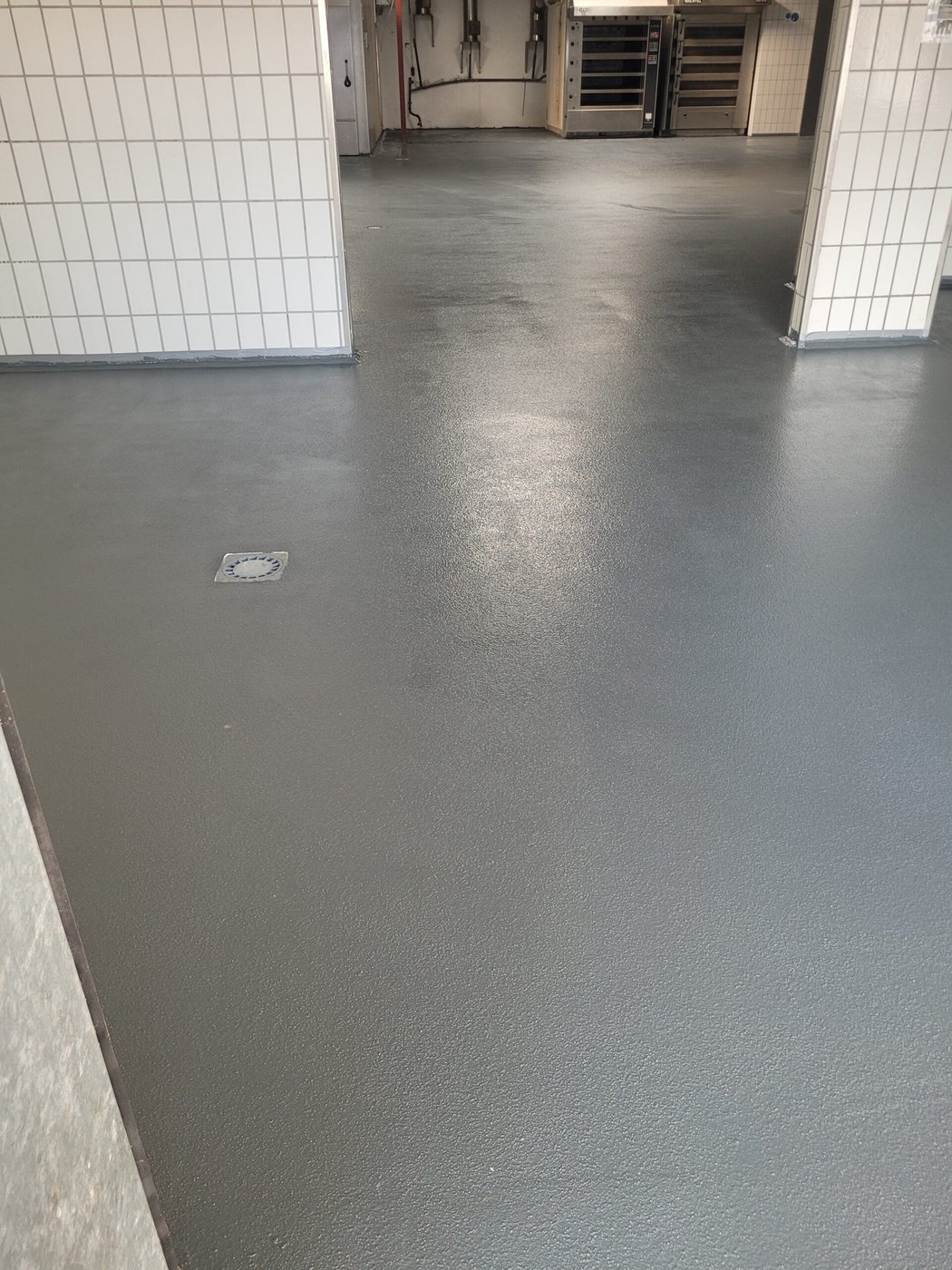 Hygienischer Produktionsboden im Lebensmittelbereich