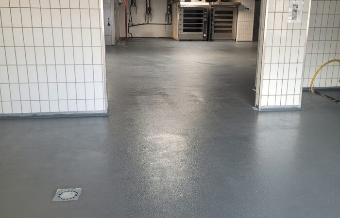 Industrieboden Beschichtung R12